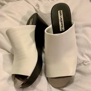 Karl Lagerfeld Paris wedge